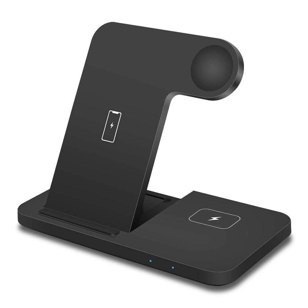 3 in 1 Wireless Charger Dock Charging Station for Apple Watch Iphone 17 16 15 14