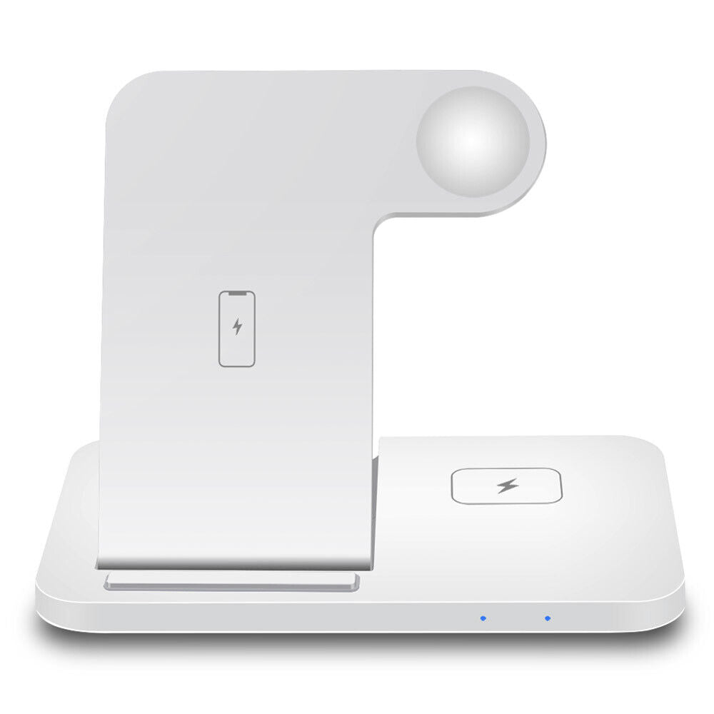 3 in 1 Wireless Charger Dock Charging Station for Apple Watch Iphone 17 16 15 14
