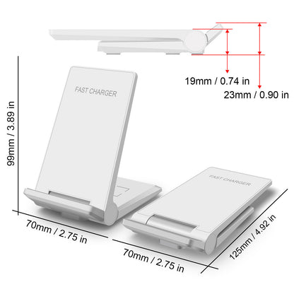 3 in 1 Wireless Charger Dock Charging Station for Apple Watch Iphone 17 16 15 14