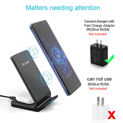 3 in 1 Wireless Charger Dock Charging Station for Apple Watch Iphone 17 16 15 14